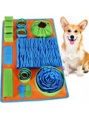 Interactive Snuffle Mat for Dogs | Puzzle Toy for Mental Stimulation & Slow